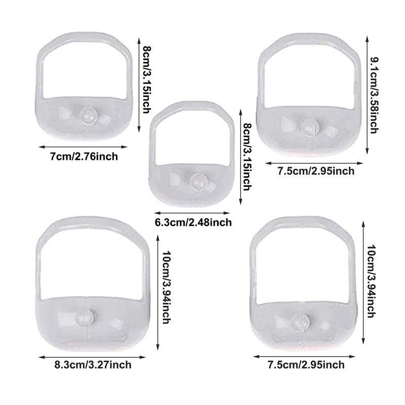 YKKJ 5 pieces shave stencil tool, beard shaper, haircut tool