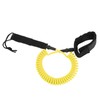 Surfing Foot Rope 7mm 10ft Coiled Spring High Elastic Adjustable