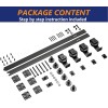 Standard Bifold Door Hardware Kit – For 4 Doors, Carbon