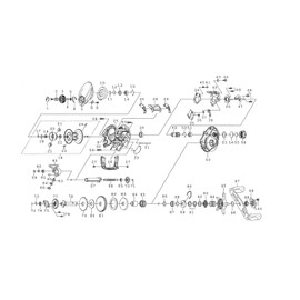 Genuine Daiwa Tattoora TW 80 Spool (17-24) Part Number: 16 Part Code: 129757