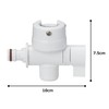 Iris Ohyama Hose Parts 8-Minute Faucet Nozzle White SGP – 118d