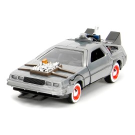 Jada 1:32 Pack Delorean Time Machine 1, 2 Y 3 Pack 3 Pzas