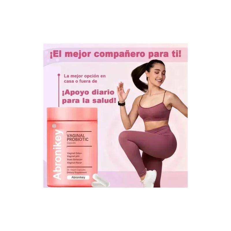 Suplemento Probióticos Vitamina Cápsula Caja 60piezas