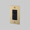 Buster + Punch: NSK-053410-1G Combination Duplex Outlet and USB-A +