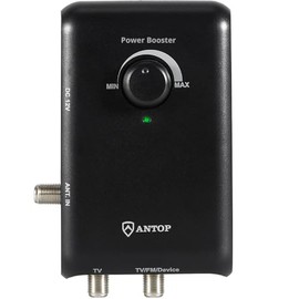 ANTOP Adjustable Amplifier Replacement Power Controller with 2 Outputs for 2 TV/FM/Device, Inserter with Dial for Build-in Amplifier Model: AT-500SBS AT-800SBS AT-800SBSJ