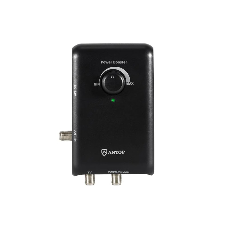 ANTOP Adjustable Amplifier Replacement Power Controller with 2 Outputs for