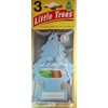 Air Freshener Summer Linen Little Trees 3-Pack