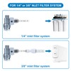 YUHX Feed Water Adapter 3/8" x 1/4" or 3/8" Add-A-Tee,