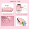 mlogiroa Lash Fan Mini Portable Eyelash Fan Handheld for Eyelash