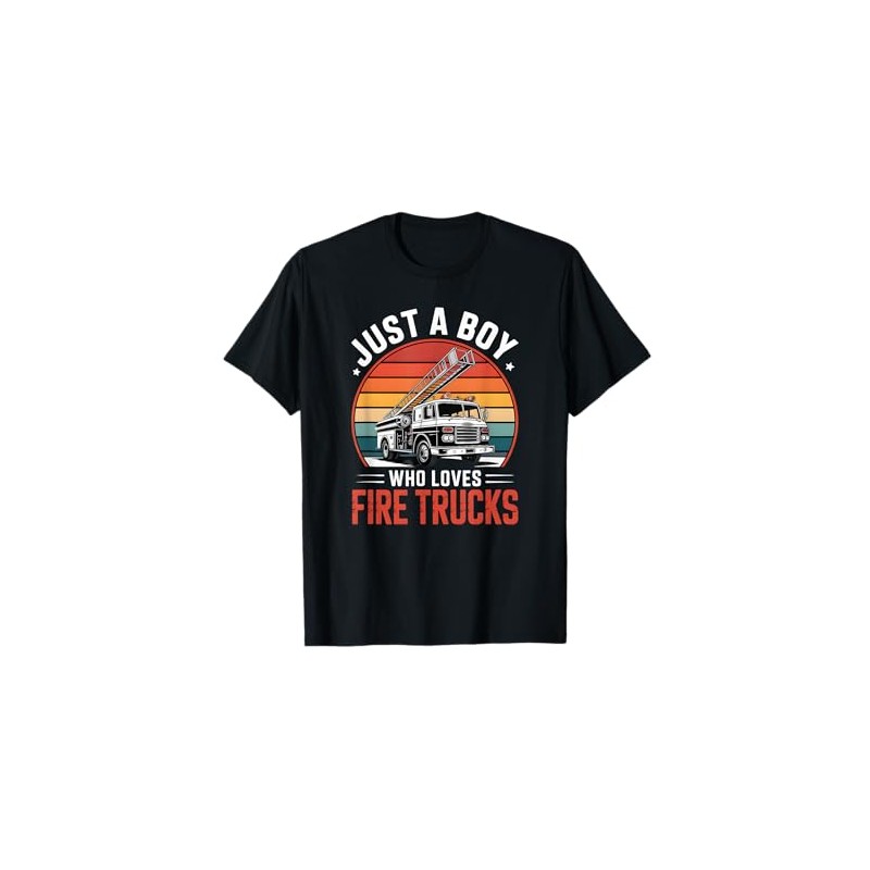Boys Fire Truck T-Shirt