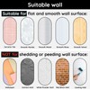 Segbeauty 3Pcs Adhesive Bottle Holder, Stainless Shampoo Bottle Holder, Dia