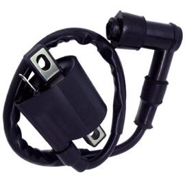 GLENPARTS Ignition Coil for Yamaha YFM350 Warrior YFM250 Raptor YFM 250 350 2008 2009-2011