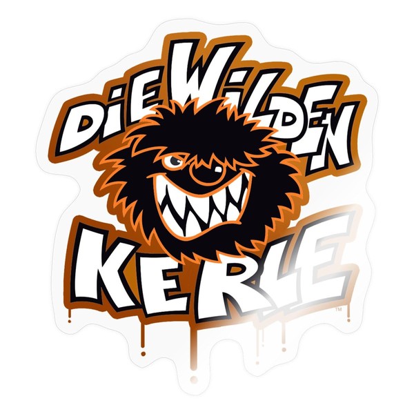 Spreadshirt Die Wilden Kerle Logo Drops Graffiti Sticker, Max. 10