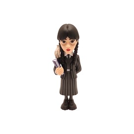 MiniX Wednesday Addams - TV Series #123 - Wednesday Figure - Wednesday Addams with Hand - 12 cm Tall