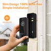 Wireless Video Doorbell Camera, Human Detection Night Vision 2 Way