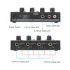 Headphone Amplifier 4 Channel Ferroalloy Headphone Splitter Amplifier Mono/Stereo Monitor