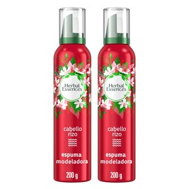 Herbal Essences Espuma Modeladora Cabello Rizo Pack 2 Unidades de 200 g