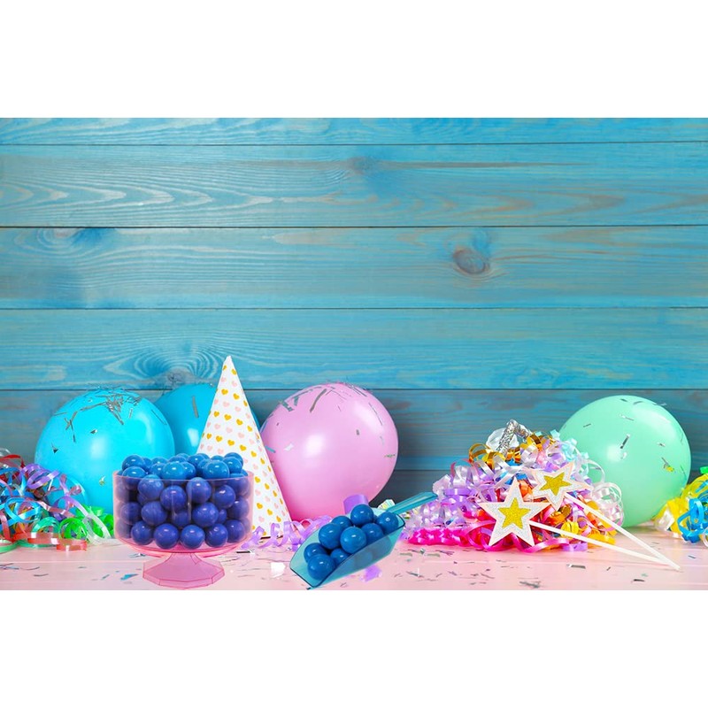 Fruidles Blueberry Smoothie Chewing Gum Balls Flavored Candy Buffet Treats,