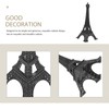 IMIKEYA Eiffel Tower Figurine Black Metal Eiffel Tower Model 13