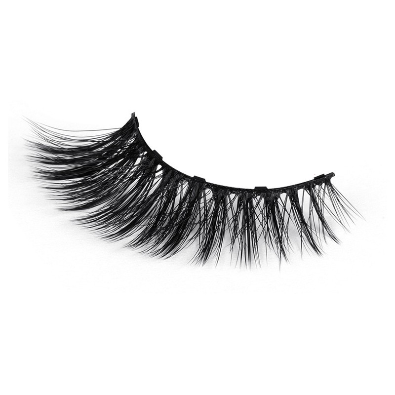 10 Pairs Magnetic Lashes Set Durable Reusable Chemical Fiber Attractive