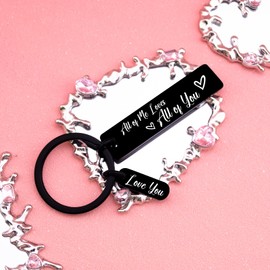 Yaxkvapu Husband Stocking Stuffers Couples Gifts for Him Her Couple Gifts for Christmas Couples Birthday Anniversary Valentines Day Weeding Engagement Gift for Him Her Wife Husband Love You Keychain