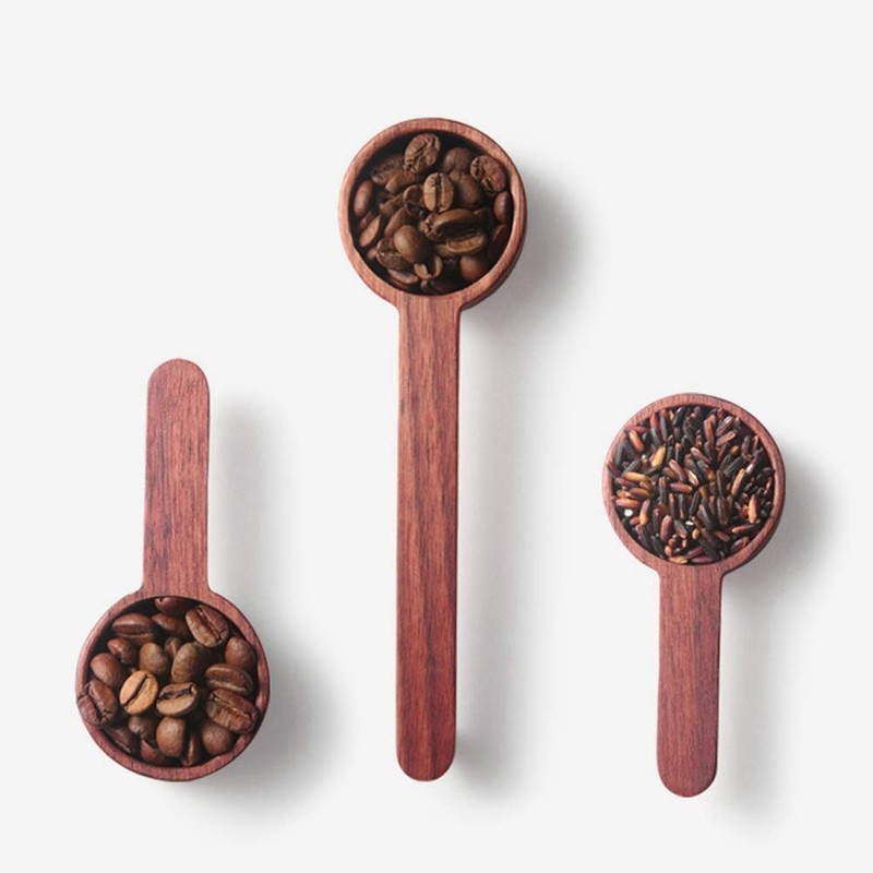 Multifunctional Wooden Measuring Spoon, Coffee Spoon, Home Coffee Spoon, Wooden