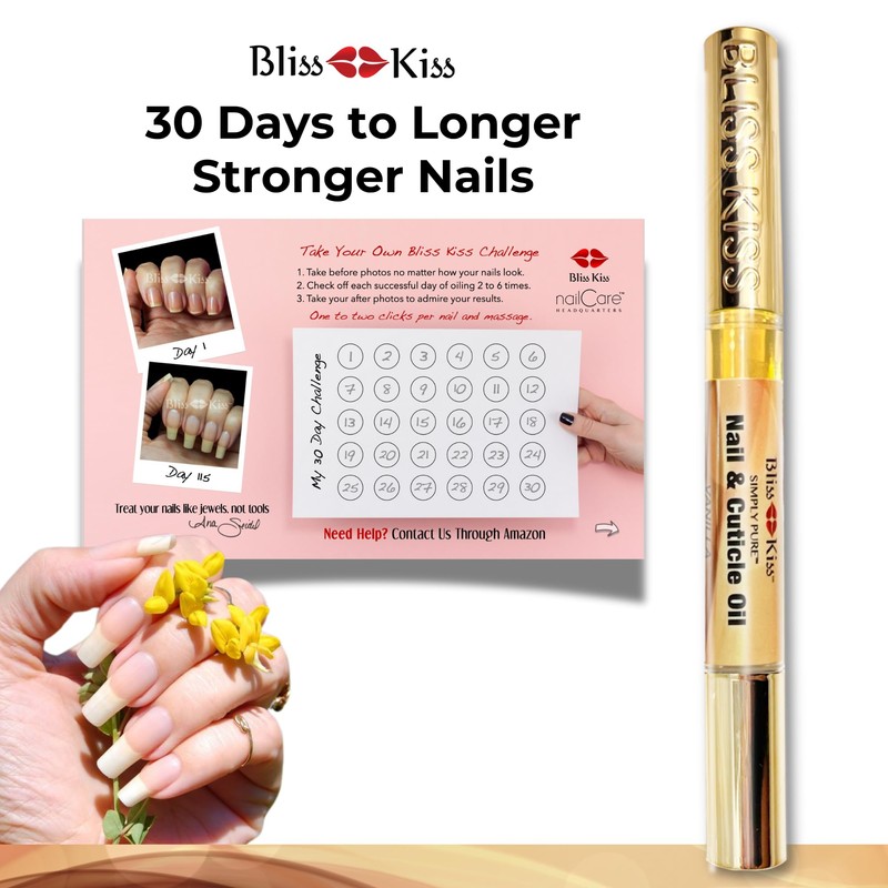 Bliss Kiss | 1 Vanilla Fragrance | Nail Oil Cuticle