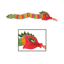 Beistle Tissue Dragon, 6-Feet