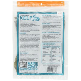Maine Coast Sea Vegetables Kombu, Wild Atlantic, 2-Ounce Package (Pack of 5)