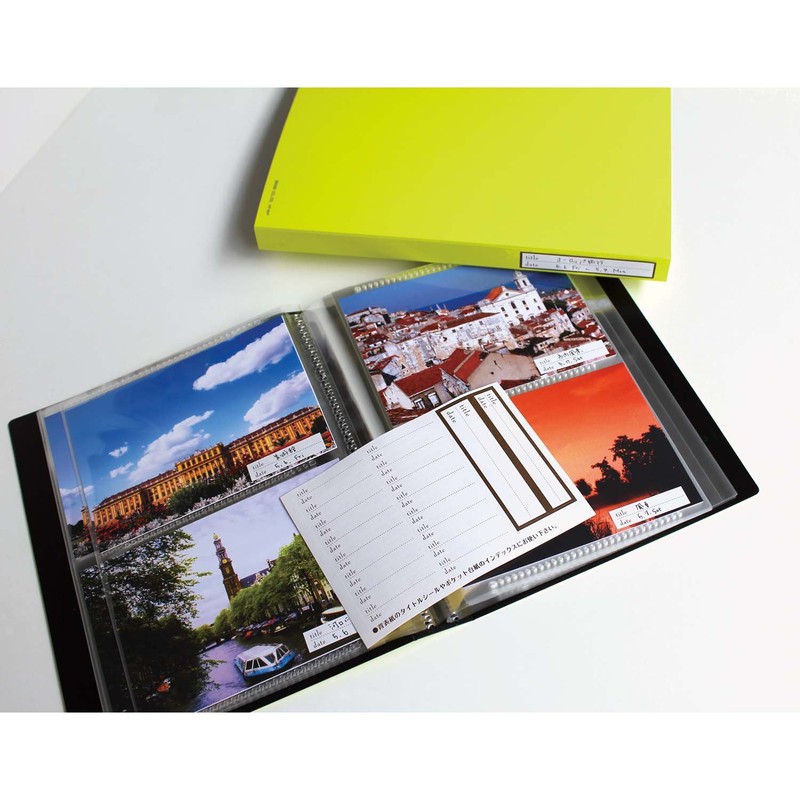 セキセイ(Sekisei) アルバム ポケット フォトアルバム Lサイズ 80枚収容 L 51~100枚 ブルー KP-80M