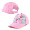 Zsedrut Toddler Girl Baseball Cap Kids Adjustable Ponytail Sun Hat