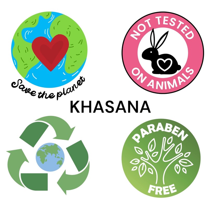 Khasana Lip Liner Pencil, Smooth Creamy Application, Long-Lasting, Nourishing &