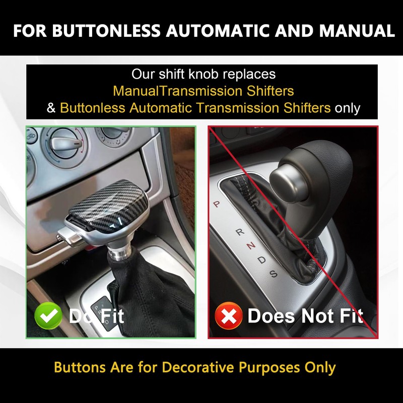 muge racing Gear Shift Knob, Shifter Knob Fit for Most