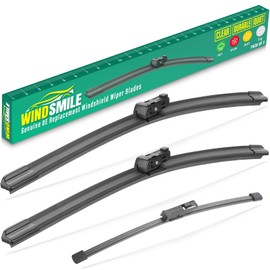 28" 18" 12" Windshield Wiper Blades Replacement for VW ID.4 2021 2022 2023 2024 Volkswagen ID4 ID 4 Premium All Weather Front Rear Wipers Set - OEM Quality (Pack of 3)