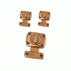 No-Drill Double Lock Door & Window Security Latch Door Latch 2ea