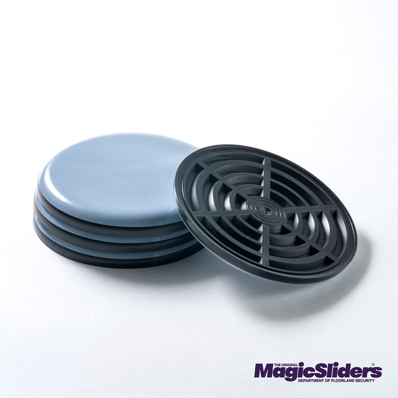 Magic Sliders 4100 Series 4PK 4" RND Sliding Disc, 1,