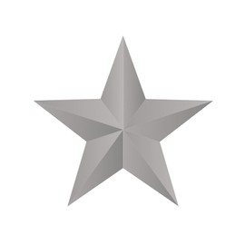 Rayher Paper Craft Punch for Embossed Star Design, 3D Paper Star Lever Punch for Card Making and Scrapbooking, Punch and Emboss, Diameter 5cm, 69132000