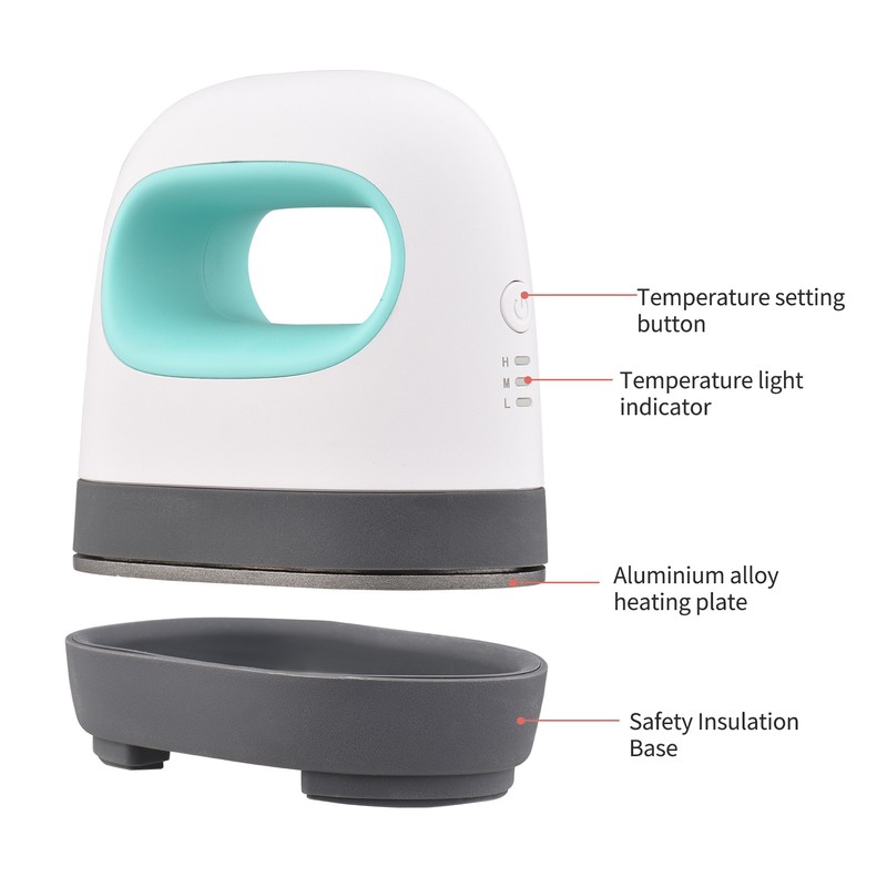 Mini Heat Press Machine Small Portable 3 Gear Temperature Heat