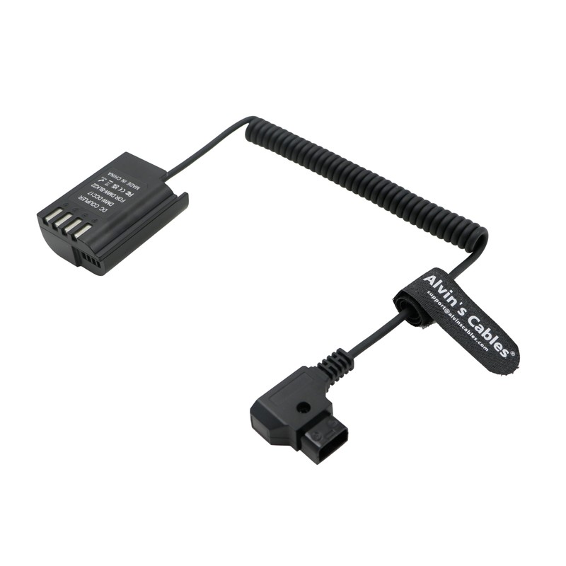 Alvin’s Cables DMW-DCC17 DMW-BLK22 Dummy Battery to D-tap Power Adapter
