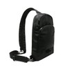 WESTEND Black Convertible Crossbody Sling Bag Backpack with Adjustable Strap