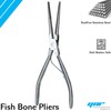 YNR Fish Bone Remover Pliers Tweezers Clamps Seafood Preparation Tools