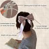 Flat Hair Clips for Women, Cute Bow Non-slip Flat Claw