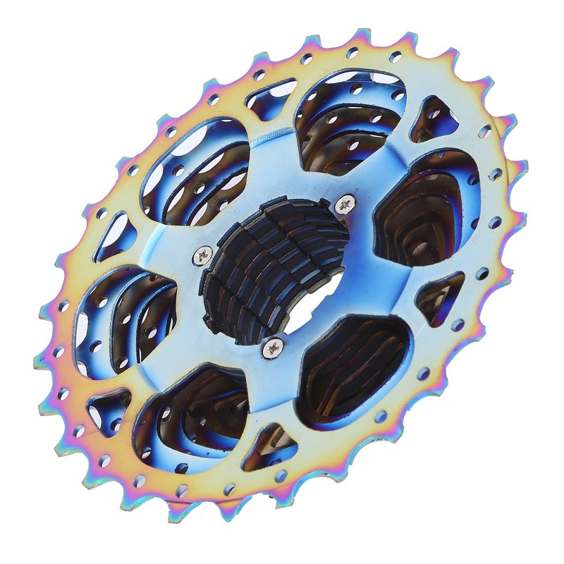 Fupei 10-Speed 11‑28T Cassette, Wear-resistant Bicycle Freewheel Cassette Hollow for
