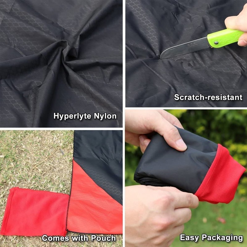 BeiLan Mini Pocket Picnic Blanket Durable Lightweight Waterproof Sand Proof