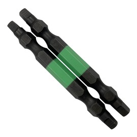 アネックス(ANEX) カラービット 四角 両頭 SQ#3×65 2本組 ACS-3365