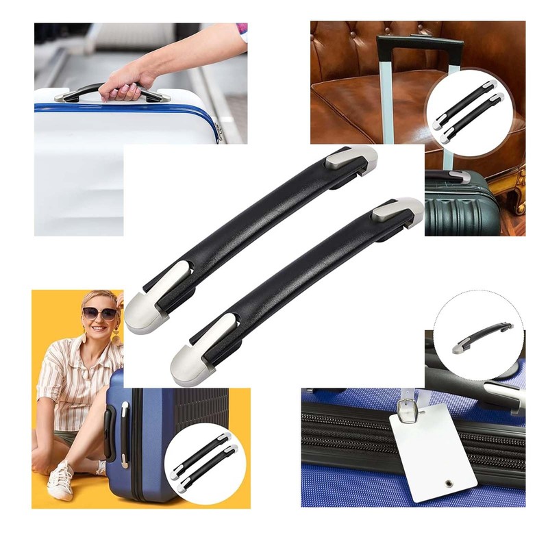 Alriedy Suitcase Handle Replacement 2 Pieces, Luggage Suitcase Handle, 24