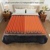 YUSTAL Electric Heated Blanket Queen Size 84x90 Inch - Super
