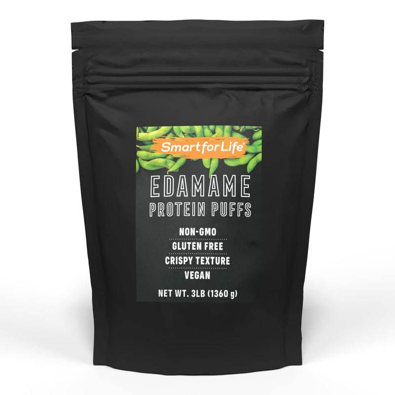 Smart for Life Soy Protein Puffs from Edamame - High