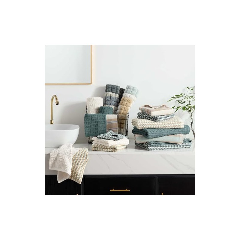 Martex Terra 6 Piece Ivory Towel Set