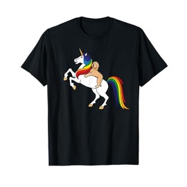 Funny Cute Kids Unicorn Rainbow Goldendoodle Doodle Lover T-Shirt